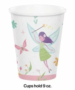 Creative Converting Kids Birthday Party Themes Fairy Forest Hot/Cold Cup 9oz. 8ct