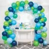 Creative Converting Blue And Green Sixteen Foot Balloon Arch Kit General Decorations