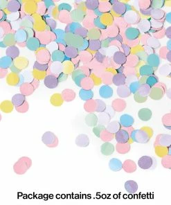 Creative Converting Pastel Colors Tissue Confetti, 1ct