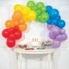 Creative Converting Rainbow Balloon Six Foot Arch Kit