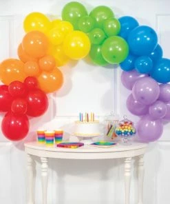 Creative Converting Rainbow Balloon Six Foot Arch Kit