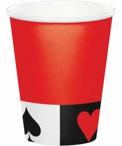 Creative Converting Card Night Hot/Cold Cup 9 Oz, Casino Party (96/case)