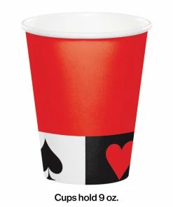Creative Converting Card Night Hot/Cold Cup 9 Oz, Casino Party (96/case)