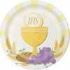 Creative Converting Religious Ceremony Decorations Rise Above 7 Inch Dessert Plate (96/case)