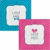 Creative Converting Baby Showers Bow Or Bowtie? Beverage Napkins, 3-Ply (192/case)