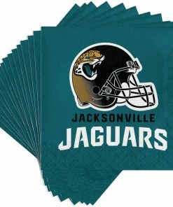 Creative Converting Jacksonville Jaguars Luncheon Napkin 16ct NFL And Football Party Supplies