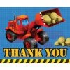 Creative Converting Under Construction Thank You Cards (48/case) Kids Birthday Party Themes