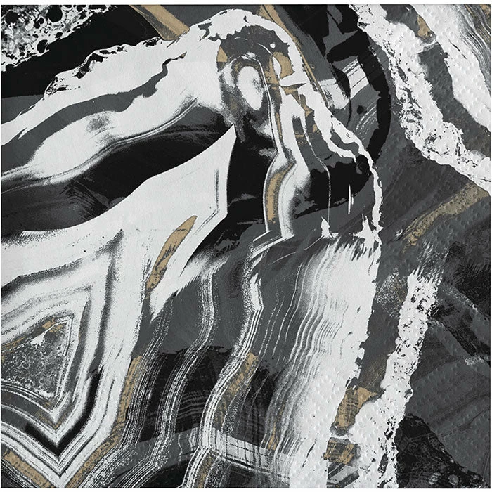 Creative Converting Agate Beverage Napkin, 3ply 24ct