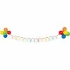Creative Converting Adult Birthday Party Themes Balloon Bash Ribbon Banner W/ Latex Balloons 1ct