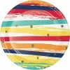 Creative Converting Adult Birthday Party Themes Birthday Stripes Dessert Plate 8ct