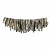 Creative Converting General Decorations Black/Gold/Silver Tissue Fringe Garland, 1ct