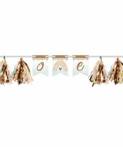 Creative Converting Boho Rainbow High Chair Banner, 1st Birthday 1ct