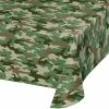 Creative Converting General Decorations Camo Plastic Tablecover 54" X 108", All Over Print