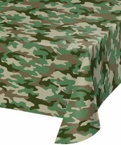 Creative Converting General Decorations Camo Plastic Tablecover 54