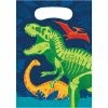 Creative Converting Dino Dig Loot Bag 8ct Kids Birthday Party Themes