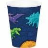 Creative Converting Dino Dig Hot/Cold Cup 8oz. 8ct Kids Birthday Party Themes
