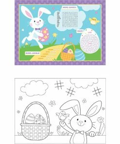 Creative Converting Easter Placemats, Easter Activity 8ct