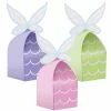 Creative Converting Kids Birthday Party Themes Fairy Forest Treat Box, Iridescent 8ct