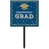 Creative Converting Graduation Party Supplies Glittering Grad Yard Sign 1ct