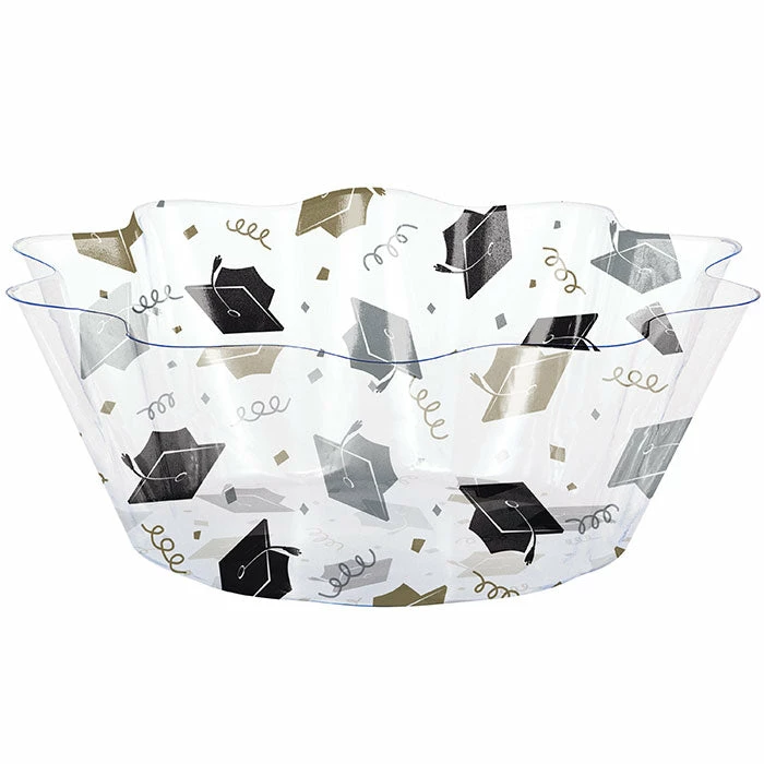 Creative Converting Graduation Party Supplies Graduation Cap Fluted Bowls 1ct