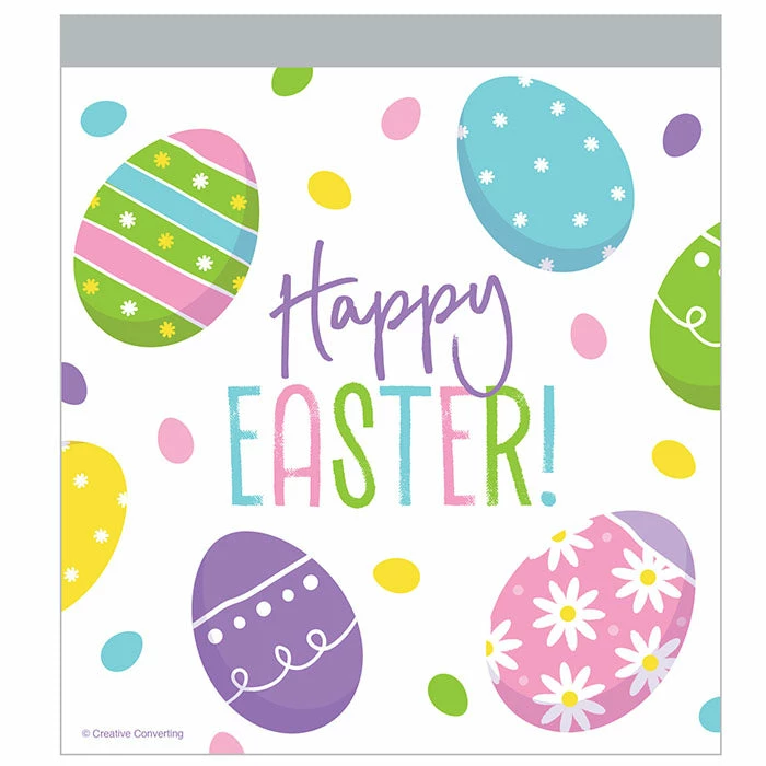 Creative Converting Easter Sandwich Bag, Zipper, Happy Easter 10ct Easter Party Supplies
