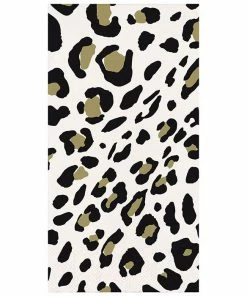 Creative Converting Leopard Guest Towel 16ct Themed Tableware