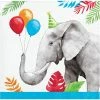 Creative Converting Kids Birthday Party Themes Party Animals Beverage Napkin 16ct