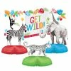 Creative Converting Party Animals Centerpiece 3D W/ HC 4ct Kids Birthday Party Themes