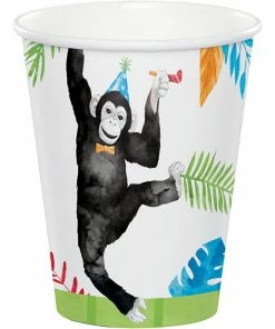 Creative Converting Party Animals Hot/Cold Cup 9oz., Assorted Designs 8ct