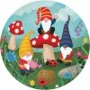 Creative Converting Party Gnomes Dinner Plate 8ct Kids Birthday Party Themes