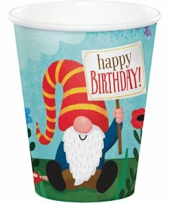 Creative Converting Kids Birthday Party Themes Party Gnomes Hot/Cold Cup 9oz. 8ct