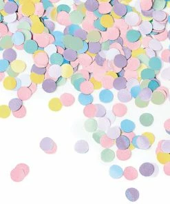 Creative Converting Pastel Colors Tissue Confetti, 1ct