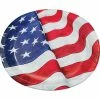Creative Converting Patriotic Flag Oval Platter 8ct Patriotic And 4th Of July Party Decorations