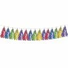 Creative Converting Primary Colors Tassel Garland, 1ct