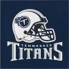 Creative Converting Tennessee Titans Napkins, 16 Ct NFL And Football Party Supplies