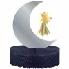 Creative Converting Themed Tableware Starry Night Honeycomb Centerpiece, Foil 1ct
