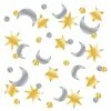 Creative Converting Starry Night Foil Stars Table Confetti 1ct Themed Tableware