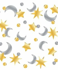 Creative Converting Starry Night Foil Stars Table Confetti 1ct Themed Tableware