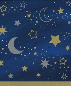 Creative Converting Starry Night Luncheon Napkin 16ct
