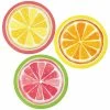 Creative Converting Summer Citrus Slices Dessert Plate 8ct