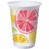 Creative Converting Summer Citrus Slices Printed Plastic Cups, 16oz 8ct
