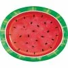 Creative Converting Watermelon Check Oval Platter 8ct