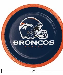 Creative Converting Denver Broncos Dessert Plates, 8 Ct