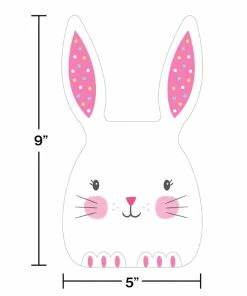 Creative Converting Easter Bunny Cello Bags, Pack Of 20