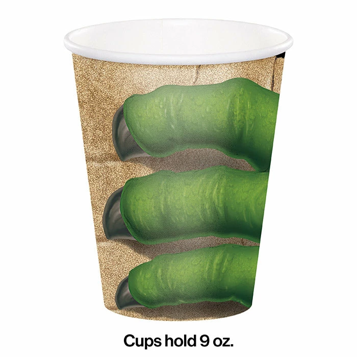 Creative Converting Dino Blast Hot/Cold Paper Cups 9 Oz., 8 Ct