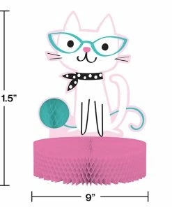 Creative Converting Cat Party Centerpiece Kids Birthday Party Themes