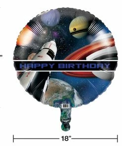 Creative Converting Space Blast Metallic Balloon 18