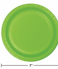 Creative Converting Fresh Lime Green Dessert Plates, 24 Ct