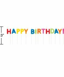 Creative Converting Birthday Party Candles Happy Birthday Pick Candles