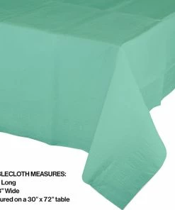 Creative Converting Fresh Mint Tablecover 54